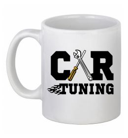 Чашка керамическая Car tuning