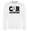 Свитшот Car tuning Белый фото