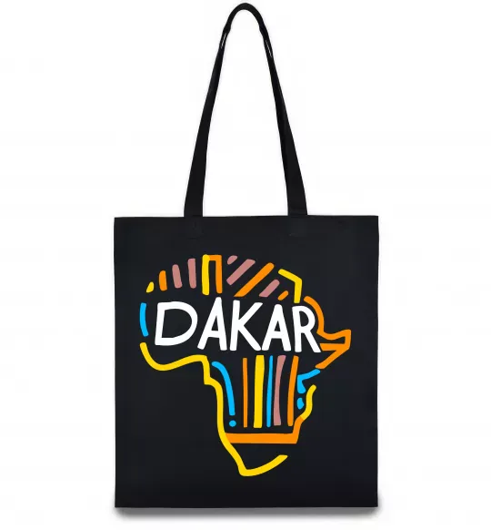 Эко-сумка Dakar rally Черный фото