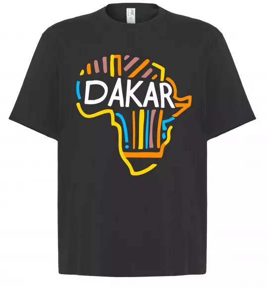 Футболка Оверсайз Dakar rally Чорний фото