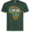 Чоловіча футболка Dakar rally Темно-зелений фото