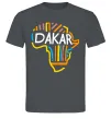 Чоловіча футболка Dakar rally Графіт фото