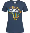 Женская футболка Dakar rally Темно-синий фото