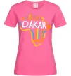 Женская футболка Dakar rally Ярко-розовый фото