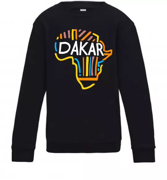 Детский Свитшот Dakar rally Черный фото