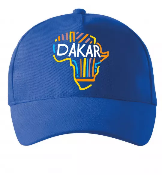 Кепка Dakar rally Ярко-синий фото