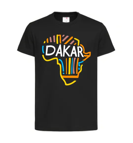 Детская футболка Dakar rally Черный фото