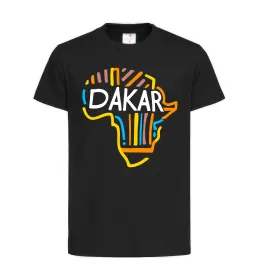 Дитяча футболка Dakar rally Чорний фото