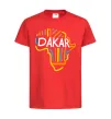 Детская футболка Dakar rally Красный фото