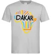 Чоловіча футболка Dakar rally Сірий фото
