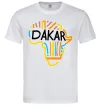 Чоловіча футболка Dakar rally Білий фото