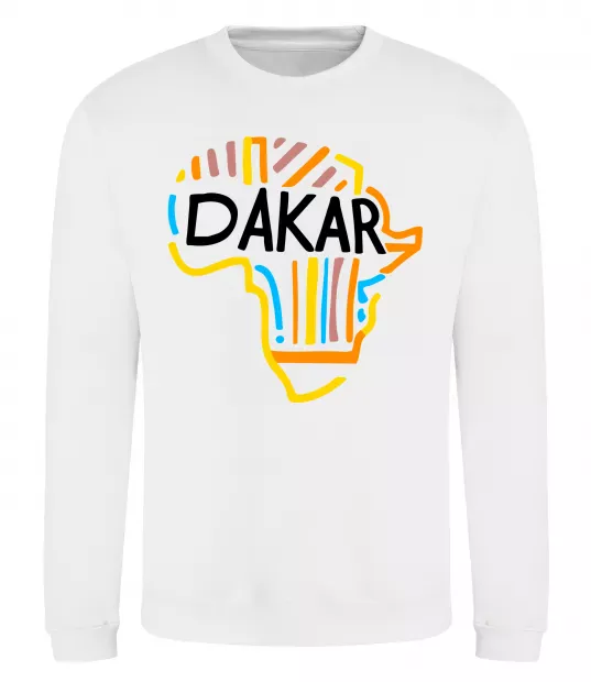 Свитшот Dakar rally Белый фото