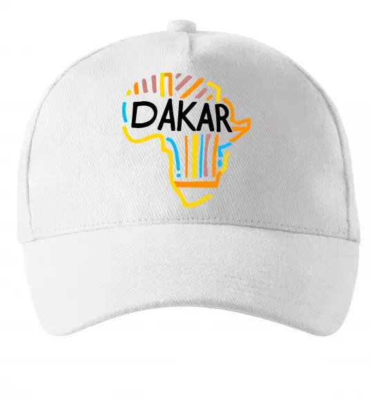 Кепка Dakar rally Белый фото