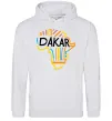 Чоловіча толстовка (худі) Dakar rally Сірий меланж фото