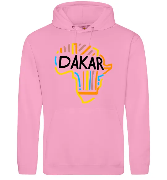 Жіноча толстовка (худі) Dakar rally Рожевий фото