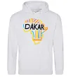 Женская толстовка (худи) Dakar rally Серый меланж фото