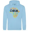 Жіноча толстовка (худі) Dakar rally Блакитний фото