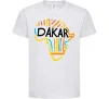 Детская футболка Dakar rally Белый фото