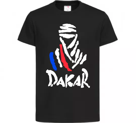 Дитяча футболка Раллі Дакар Чорний фото