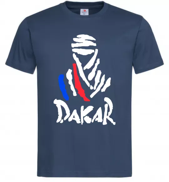Мужская футболка Раллі Дакар Темно-синий фото