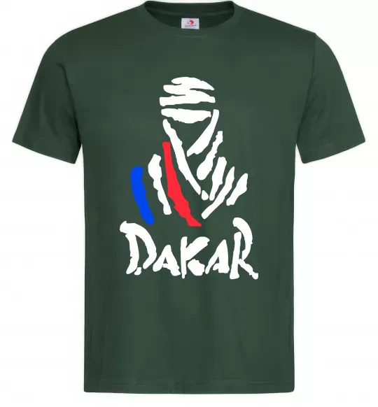 Мужская футболка Раллі Дакар Темно-зеленый фото