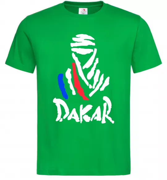 Мужская футболка Раллі Дакар Зеленый фото