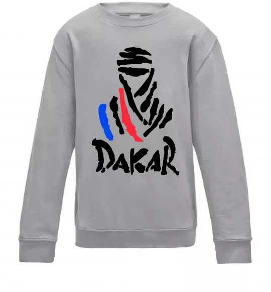 Детский Свитшот Раллі Дакар Серый меланж фото