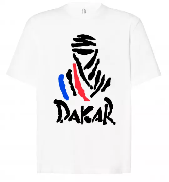 Футболка Оверсайз Раллі Дакар Белый фото