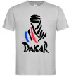 Мужская футболка Раллі Дакар Серый фото