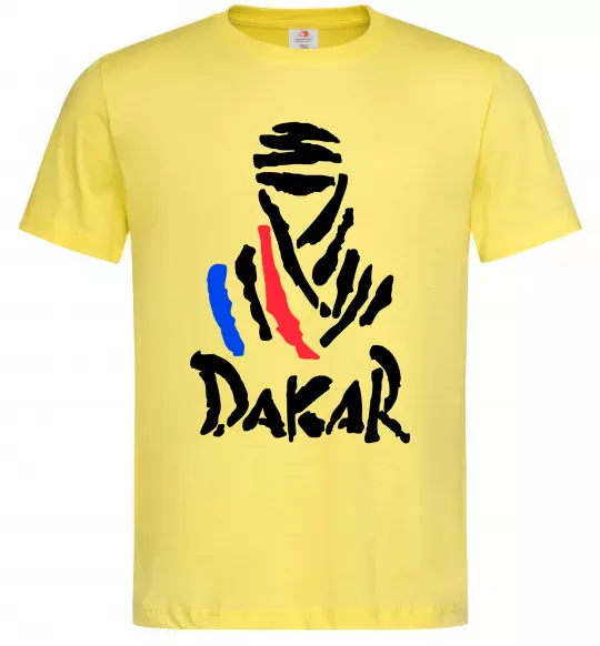 Мужская футболка Раллі Дакар Лимонный фото