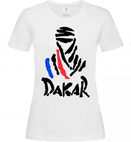 Женская футболка Раллі Дакар Белый фото