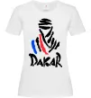 Женская футболка Раллі Дакар Белый фото