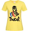 Женская футболка Раллі Дакар Лимонный фото