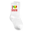 Шкарпетки I love Dakar Білий фото