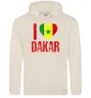 Жіноча толстовка (худі) I love Dakar Таш фото