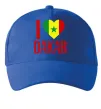 Кепка I love Dakar Ярко-синий фото