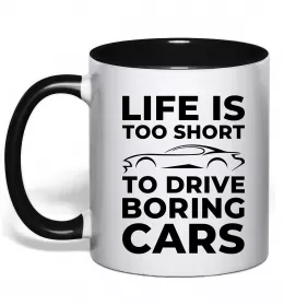 Чашка с цветной ручкой