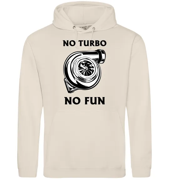 Мужская толстовка (худи) No turbo, no fun Таш фото