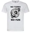 Чоловіча футболка No turbo, no fun Білий фото