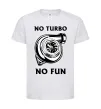 Дитяча футболка No turbo, no fun Білий фото