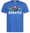 Мужская футболка Boosted tuning Ярко-синий фото