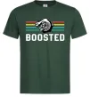 Мужская футболка Boosted tuning Темно-зеленый фото