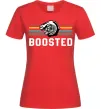 Жіноча футболка Boosted tuning Червоний фото