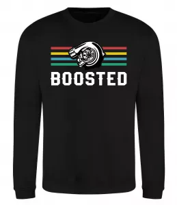 Свитшот Boosted tuning Черный фото