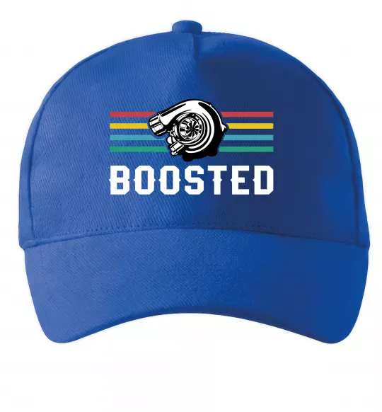 Кепка Boosted tuning Ярко-синий фото