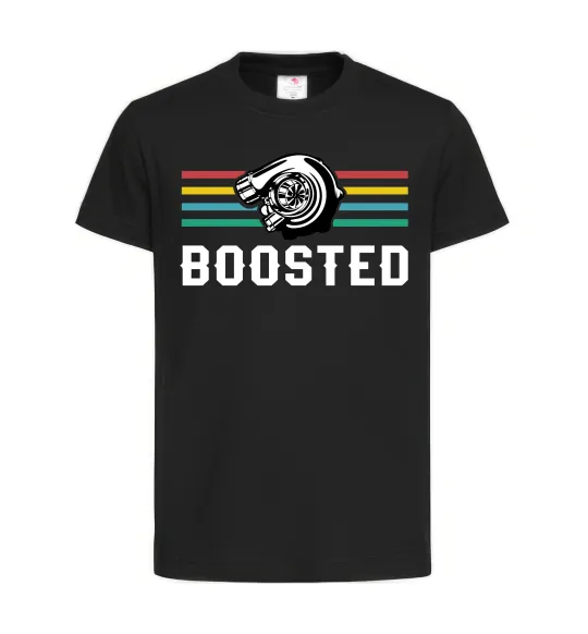 Детская футболка Boosted tuning Черный фото