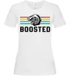 Жіноча футболка Boosted tuning Білий фото