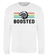 Свитшот Boosted tuning Белый фото