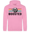 Мужская толстовка (худи) Boosted tuning Розовый фото
