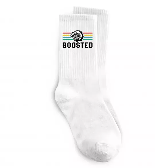 Шкарпетки Boosted tuning Білий фото